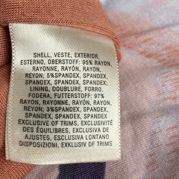 Maeve Anthropologie Novela Chevron Maxi Dress M - Picture 5 of 6